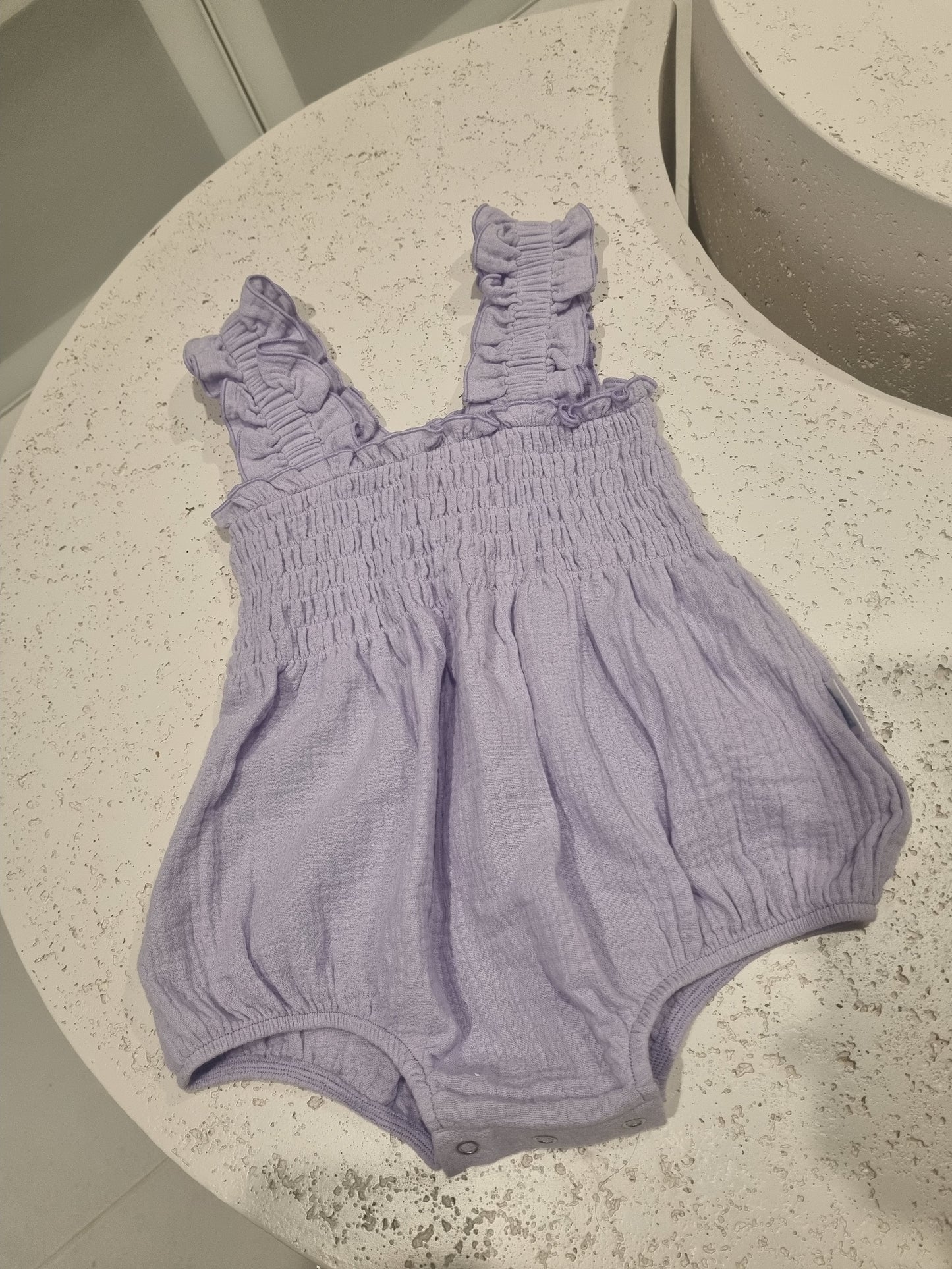 valencia romper - lilac