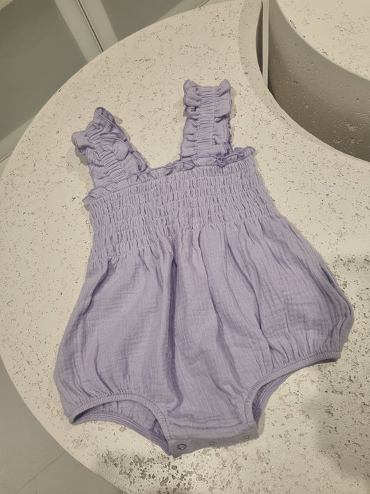 valencia romper - lilac